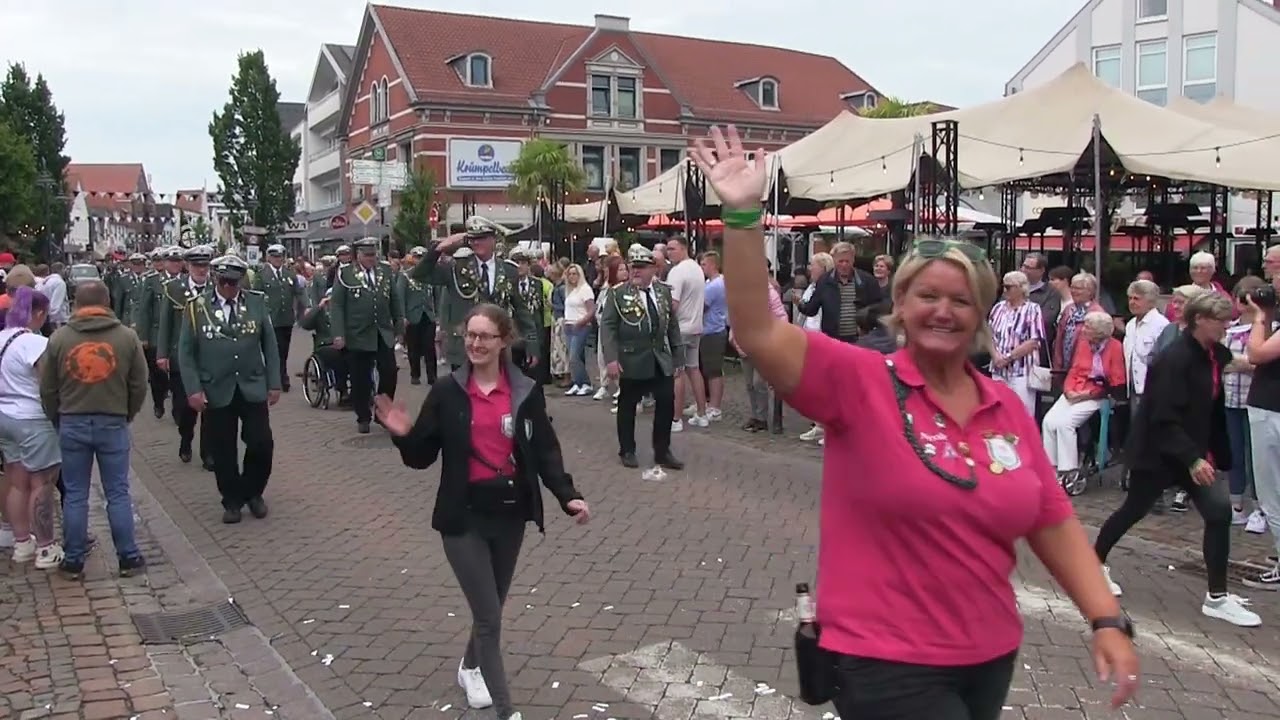 Schützenumzug der Bürgerschützen in Vechta 2025 movie