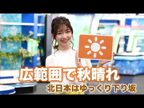 お天気キャスター解説　10月21日(金)の天気
