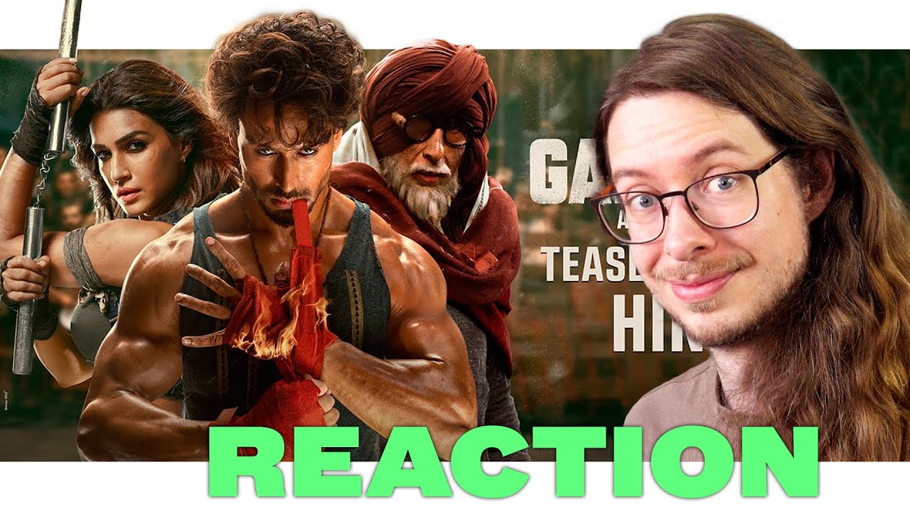 Ganapath (2023) - Teaser Reaction | Hindi Sci-Fi | Tiger Shroff | Amitabh Bachchan | Kriti Sanon