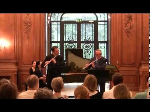 Maxence Larrieu and Juergen Franz plays C.P. E. Bach Triosonata in d minor