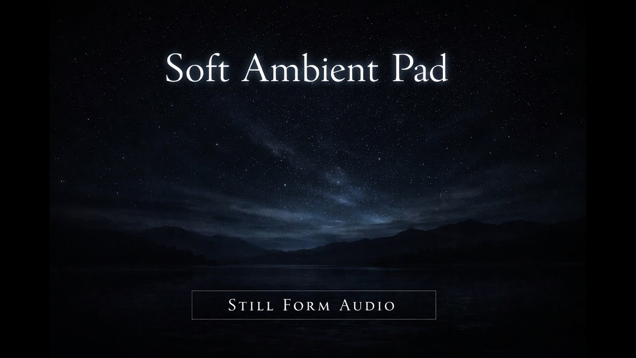 10 Hours of Soft Ambient Pads for Deep Sleep No Sudden Sounds