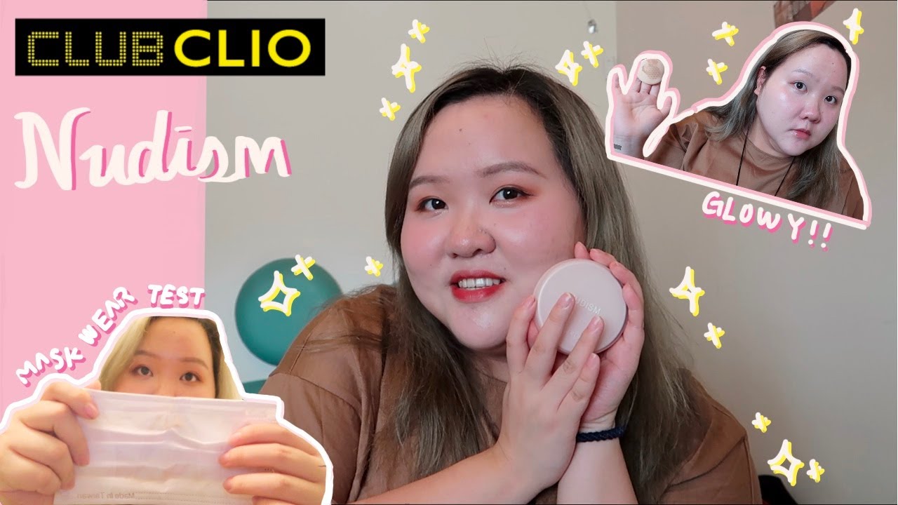 REVIEWING CLIO Nudism cushion foundation + Full day wear test|| Evelyn Pao