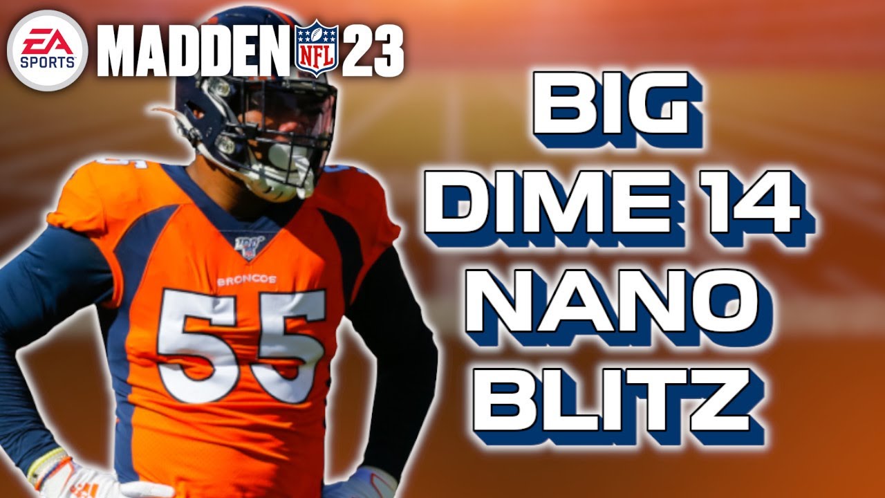 NANO BLITZ - BIG DIME 14: DB STING - Madden 23 Tips