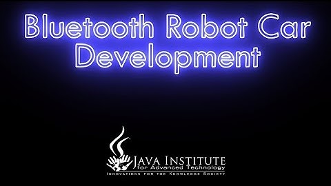 Java Institute for Advanced Technology_Robot Car Video_Selection Project 01