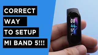 Xiaomi Mi Band 5 - Complete Setup for Android & iOS