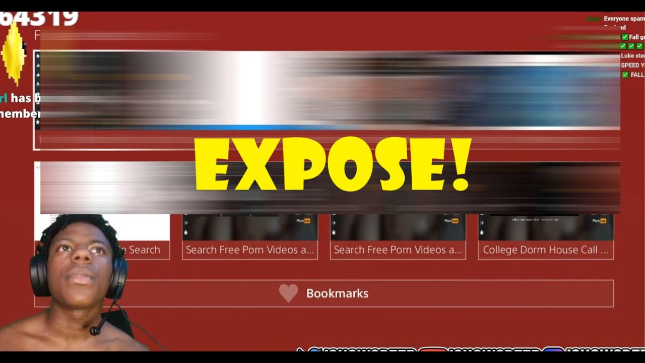 Ishowspeed got "leak" watching porn and ended stream (exposed) - YouTube