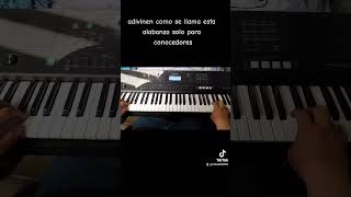 sabes una cosa piano cover