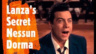 Mario Lanza's Secret 'Nessun Dorma' (unreleased 1st take)