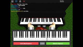 Roblox Piano 5 New Rules Dua Lipa Youtube - new rules roblox piano sheet
