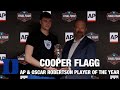 Duke's Cooper Flagg Wins The AP and Oscar Robertson Player Of The Year Awards
