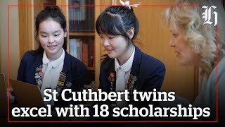 Focus: Meet Belle and Ena Yin: The St Cuthbert twins with 18 NZQA scholarships