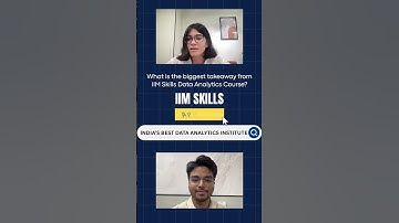 Why IIM SKILLS Is The Best Institute For Data Analytics? #dataanalytics