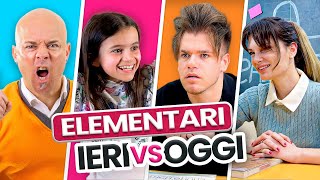 SCUOLA  ELEMENTARI IERI VS OGGI  iPantellas