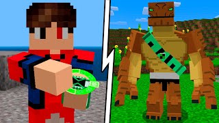 MELHOR ADDON DO BEN 10 PARA MINECRAFT PE/BEDROCK!