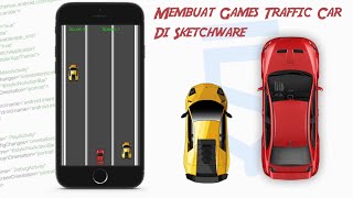 Membuat Games Traffic Car di Sketchware screenshot 1