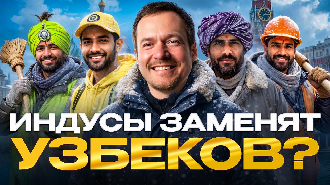 Мигранты из Индии заменят узбеков? Миллион мигрантов из Индии приедут в Россию