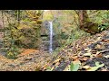 Sound Of A Mountain Waterfall. White Noise 8 Hours of Video in 4K.