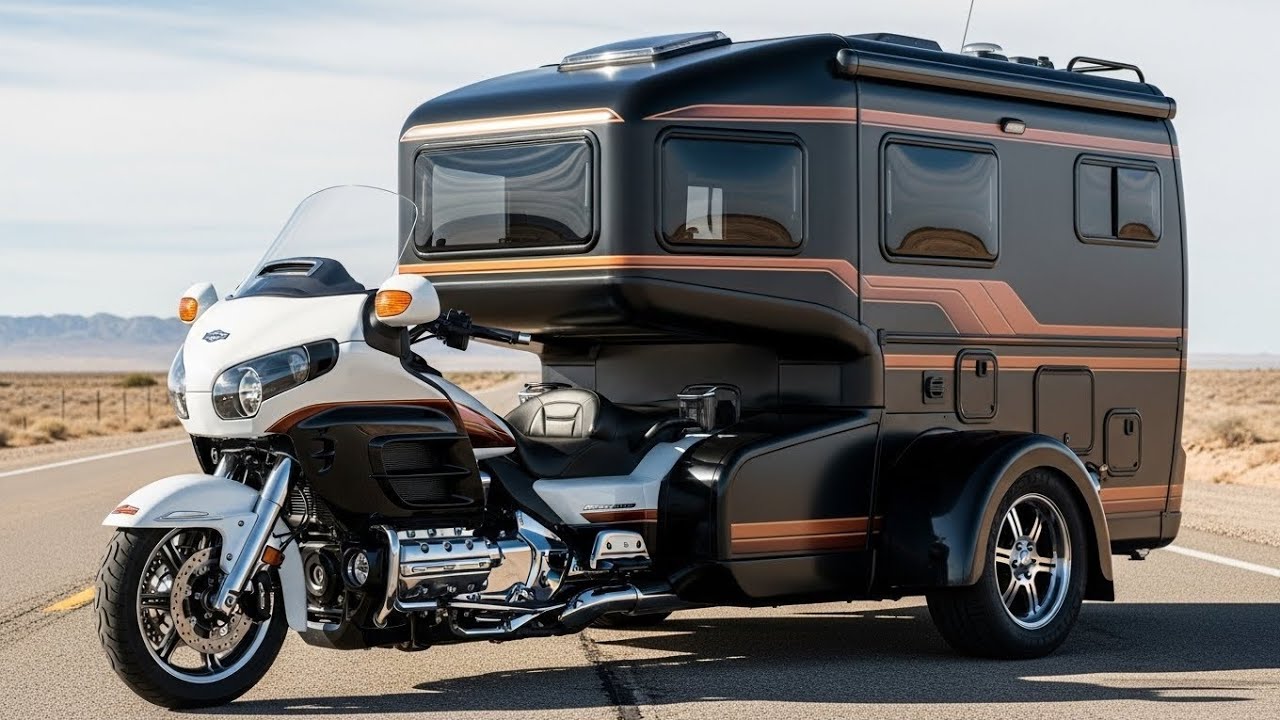 2026 Honda Gold Wing Motorhome Camper Trike – The Ultimate Touring Machine!
