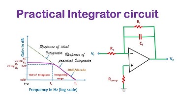 Op-Amp Integrator: Practical Integrator with Frequency Response(English)