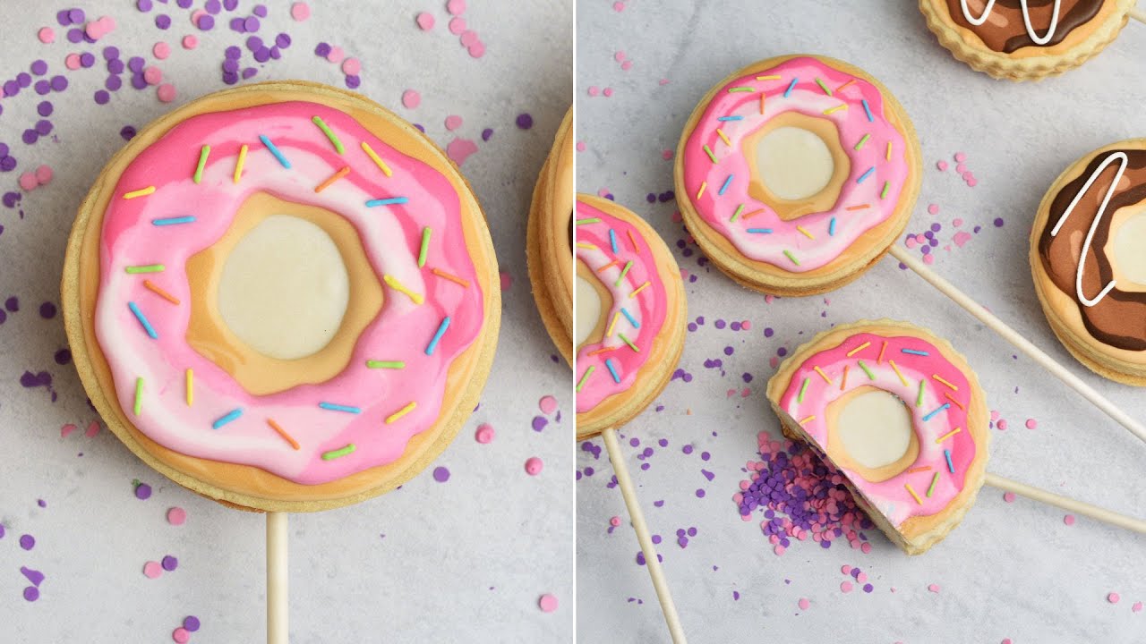 DONUT PINATA LOLLIPOP COOKIES