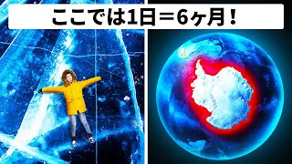 ここでの1日は半年続く＋他のユニークな場所