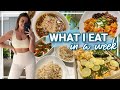 A WEEK OF DINNERS! easy *realistic* meal ideas/recipes! | morgan yates