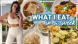 A WEEK OF DINNERS! easy *realistic* meal ideas/recipes! | morgan yates