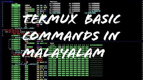 termux basic commands in malayalam