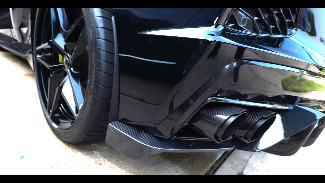 C8  EXHAUST TIPS INSTALL