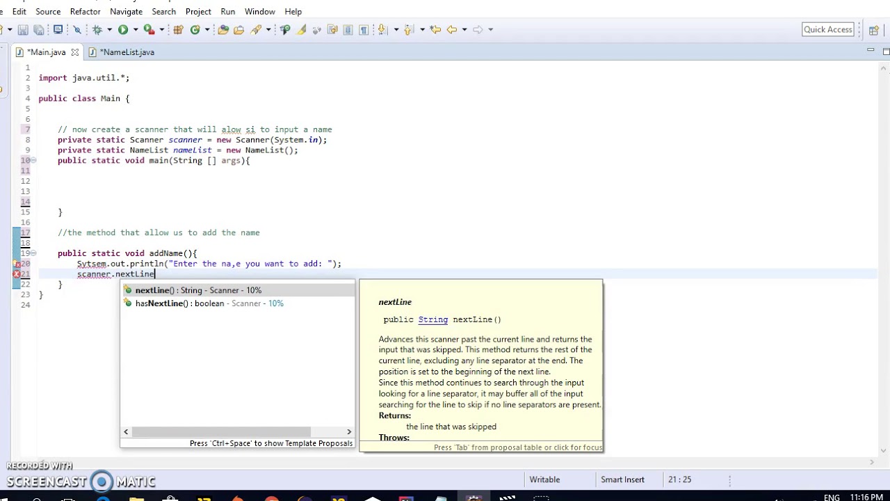Array List java basics tutioral 1 part 1 - YouTube