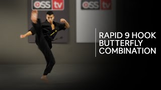 Cartwheel Backside 9  Martial Arts Tricking Combo