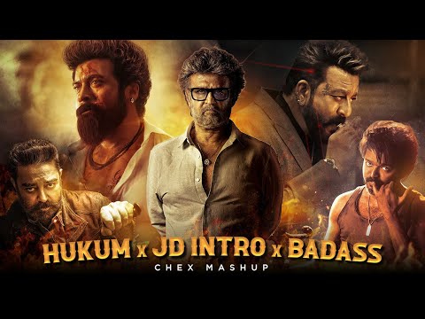 Hukum x JD Intro x Badass x 6 Popular BGMs | Anirudh Ravichander 🛐 | Chex Mashup