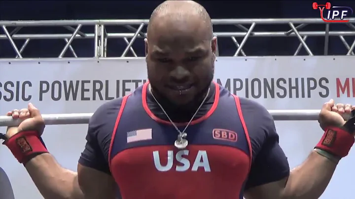 Ls McClain - 827.5kg 1st Place 93kg - IPF World Cl...