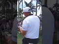 Lefty getting some love here in Miami 🙌 #golf #LIVGolf