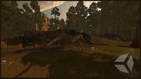 Unity 3D - Mystical Forest Scene