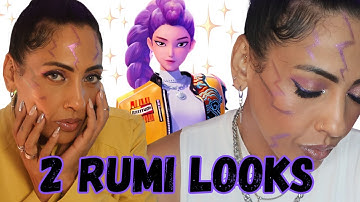 2 EASY Rumi Looks! K-Pop Demon Hunters - Everyday & Costume #halloween #kpopdemonhunter