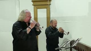 FRANCESCO MANFREDINI (1684 - 1762) REINHOLD FRIEDRICH & ALEXIS MORALES/CONCERTO C MAJOR 2 TRUMPETS