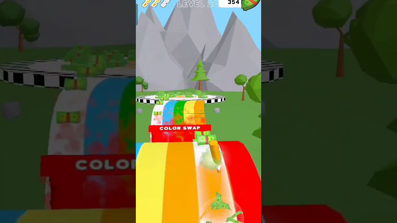 Crayon Rush 3D level 20 
