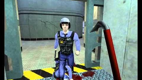 Half Life 1 Source Walkthrough Part 1 1/2 Unforeseen consequences