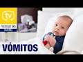 Vómitos del bebé, ¿cómo se producen y cómo actuar?