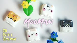 SandunArt MooMani X :3ildcat Artisan Keycaps! (GB, Raffle, Giveaway, Membership Exclusive)