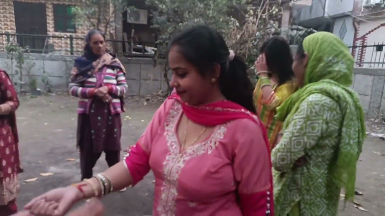 Shaadi ki choli chakki ki mitti Pujan 