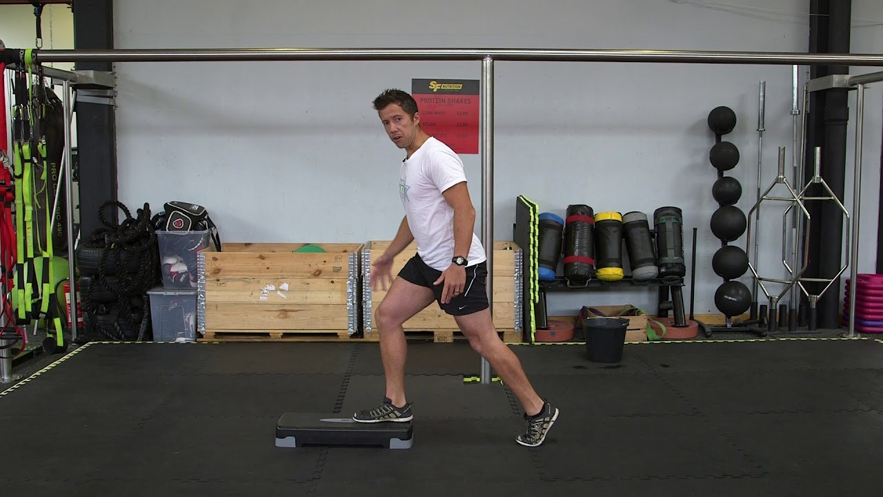 Front Foot Elevated Split Squat - YouTube