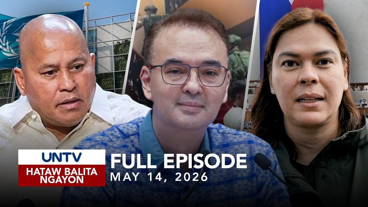 UNTV: Hataw Balita Ngayon | May 14, 2026