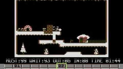 Lemmings for Atari 8-bit