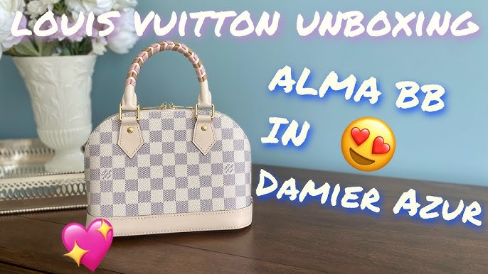 Louis Vuitton SS22 Limited Whip Damier Azur Alma BB Crossbody