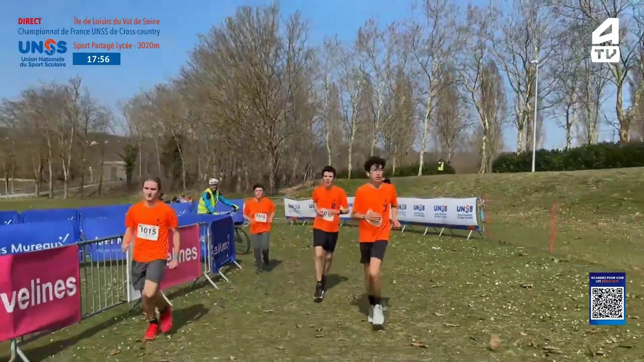 Course Sport Partagé Lycées : Championnat de France de Cross-country 2025