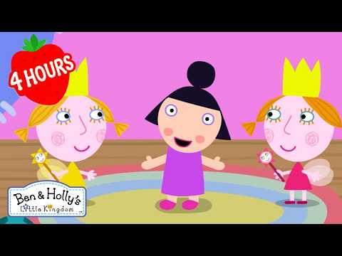 👑 King Thistle Gets a Job and Causes Chaos! 💰 | Ben & Holly | Cartoons for Kids