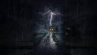 Epic Thunderstorm Cabin Rain for Instant Relaxation ⚡🌧️ #Rain #Sleep #ASMR