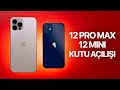 Iphone 12 pro max ve mini kutu al tamamen trke